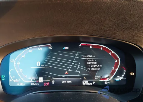 2022 BMW 530 I xDrive from USA, damaged, VIN WBA13BJ09NWX59401